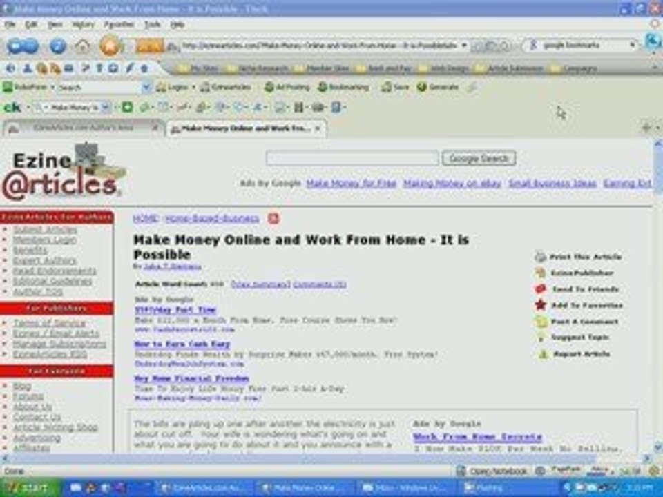 Make Money Online and Work From Home