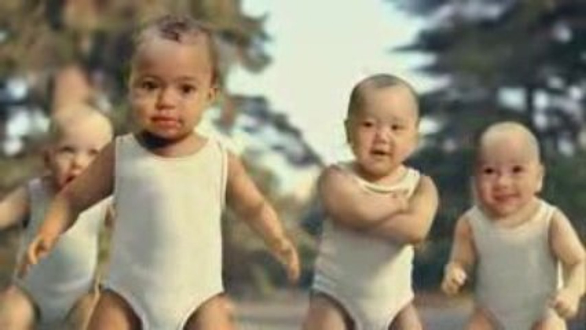 pub Evian Babies Roller 2009 - Vidéo Dailymotion