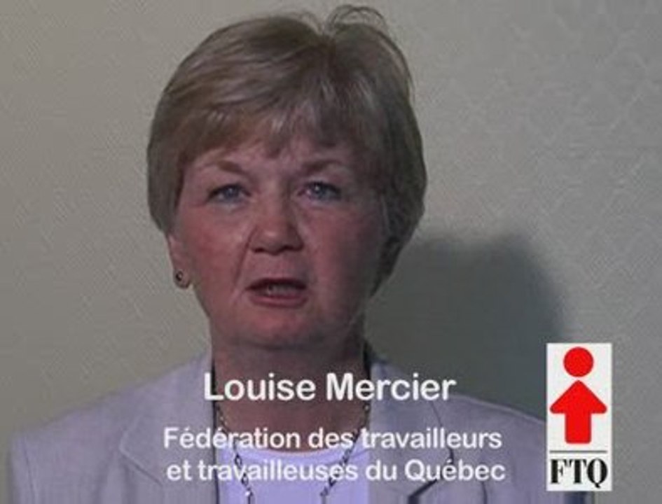 Rencontre avec Louise Mercier de la FT du Québec