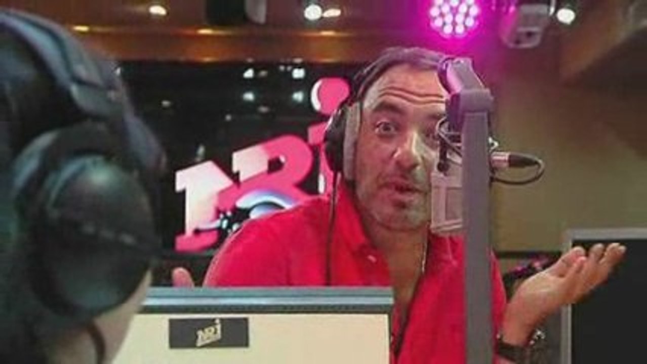 Nikos Aliagas dans la matinale de NRJ