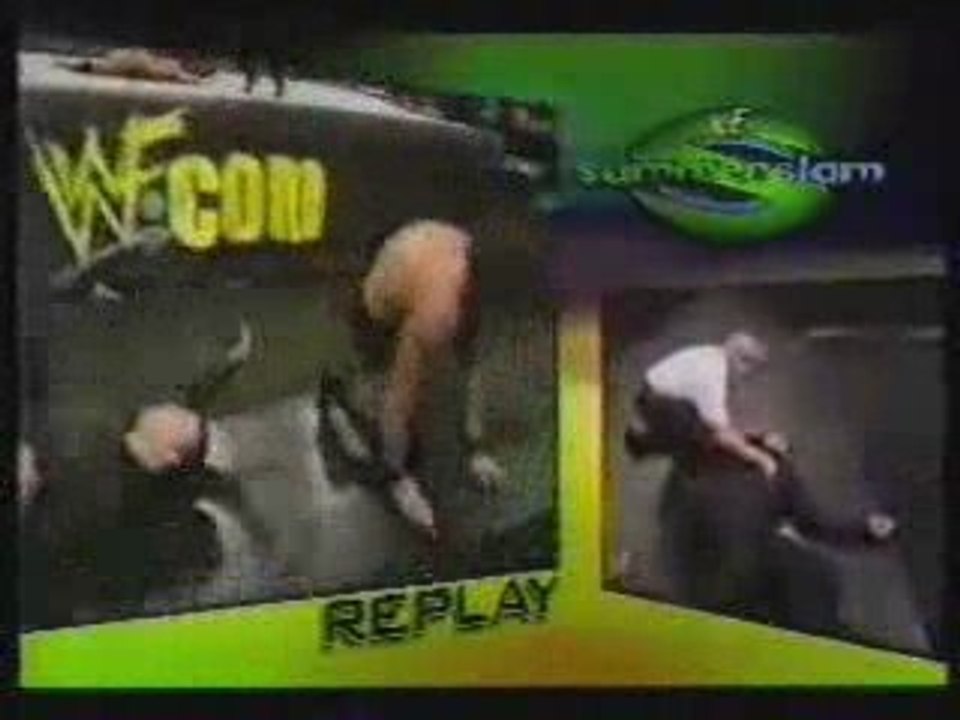 The Rock vs Booker T 2001 SSlam Match 2/2