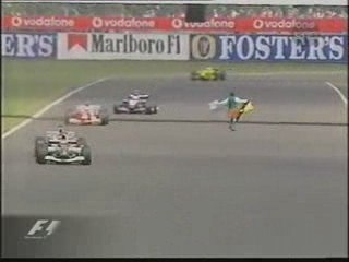 Formule 1 Grande-Bretagne 2003 Fou sur la piste