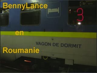 Les voyages de BennyLance -Train de nuit de Bucarest à Bacau