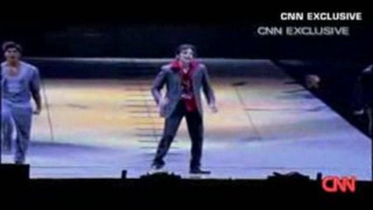 Michael jackson final concert rehearsal video
