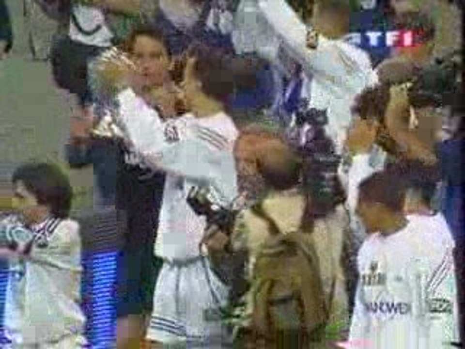 Chilavert et Nelson Larqué (finale Coupe de France 2001)