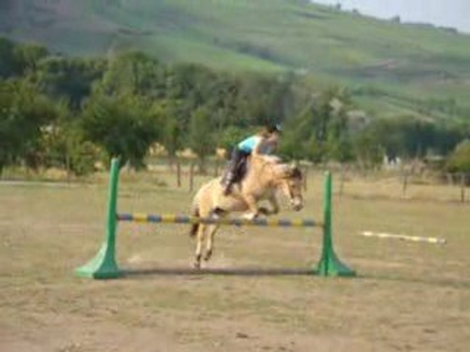 Lasisa et moi en saut