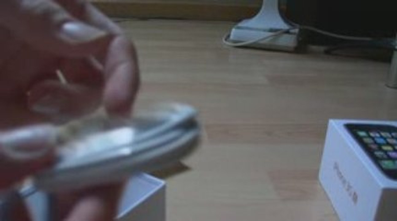 Déballage Iphone 3G S 32go Blanc