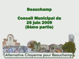 Beauchamp CM du 25 juin 2009 (8ème partie)