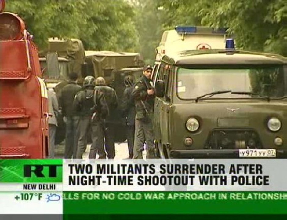 Two militants detained in Caucasus