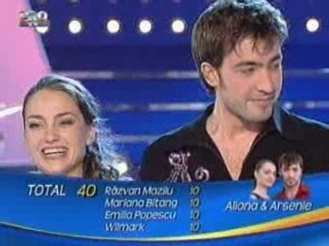 arsenie et aliona dansez pentru tine rumba (les notes)