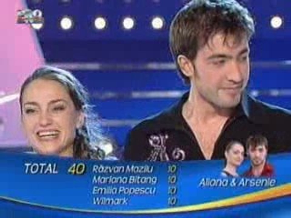 arsenie et aliona dansez pentru tine rumba (les notes)