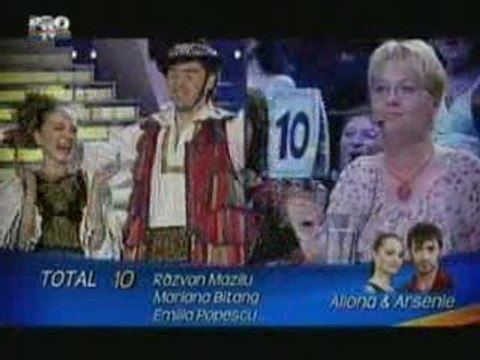 arsenie et aliona dansez pentru tine l'évolution