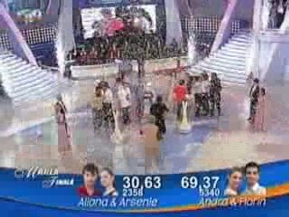 arsenie et aliona dansez pentru tine note final 2