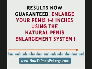 Natural Penis Enlargement!