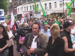 Manif anti-FN à Hénin-Beaumont