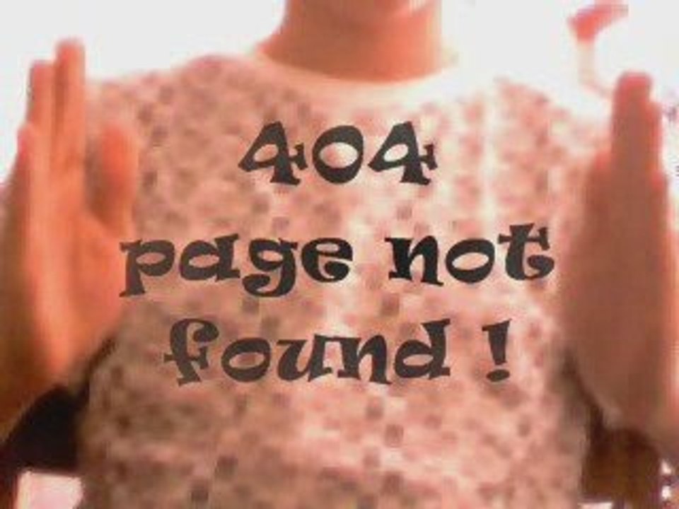404 page not found