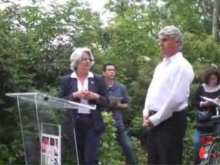 Inauguration de la Voie verte à Condom.