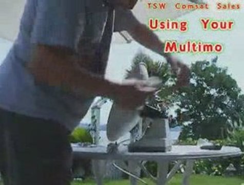 Using Your Multimo Portable Satellite Dish