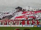 Nimes Laval entrée des joueurs (montée en ligue 2)