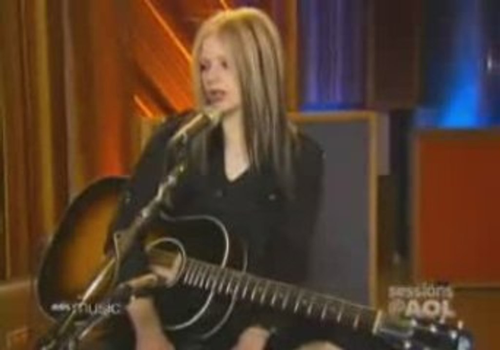Avril Lavigne - Take me away (aol sessions)