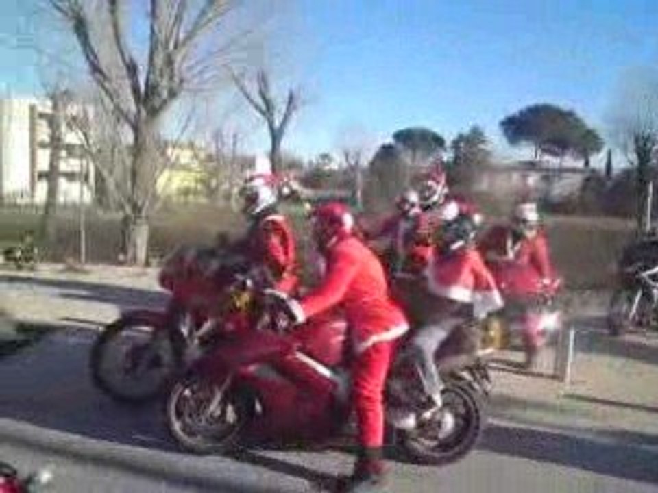 Sortie père noêl motards Monpellier 2008 2