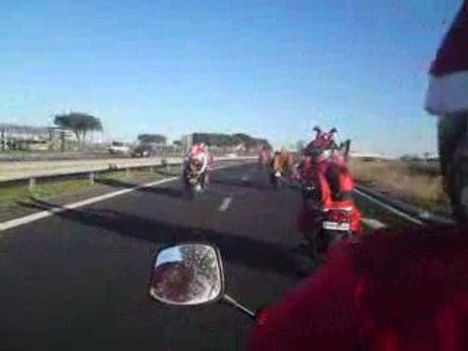 Sortie père noêl motards Monpellier 2008 3