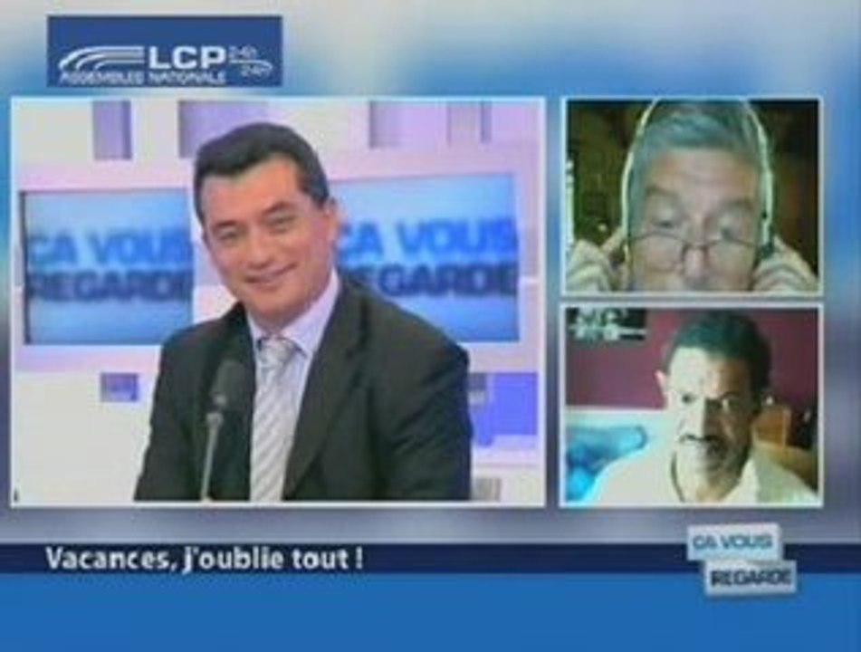 Ca Vous regarde, émission du 10/070/09 LCP part 3/3