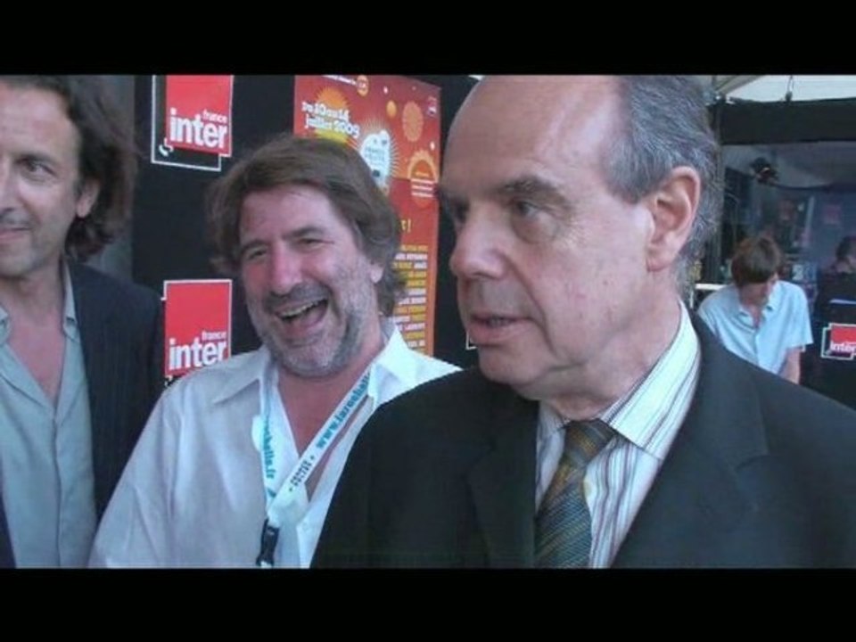 Les Francofolies 2009 - Frédéric Mitterrand