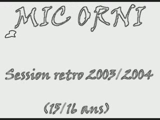 MIC ORNI SESSION RETRO {A 15ANS}