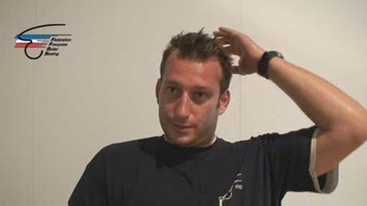 ROLLER HOCKEY - CHAMPIONNAT DU MONDE - Interview Eric Perraudin France / USA