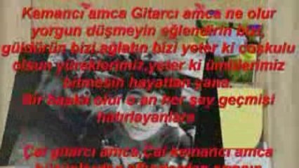 ERTUGRUL SONMEZ, KEMANCI VE GITARCI AMCALAR, DESIGNED BY, BA