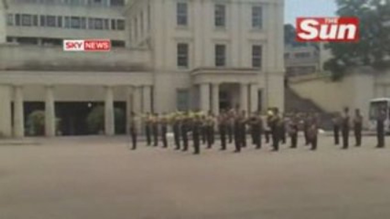 Michael Jackson Thriller Queen's Coldstream Guards July 2009