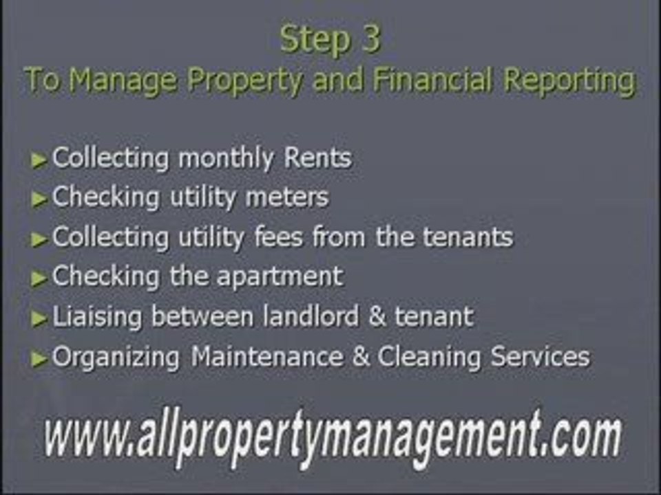 Steps to Consider For Property Management