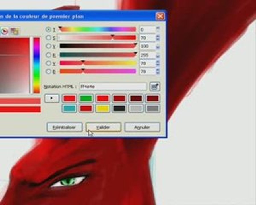 Speed Painting Seth,Colorisation