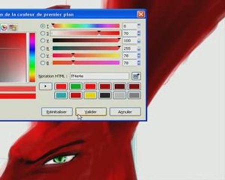 Speed Painting Seth,Colorisation