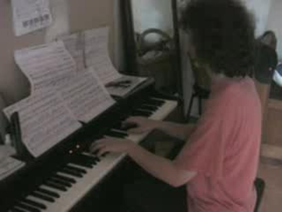 Katia au piano
