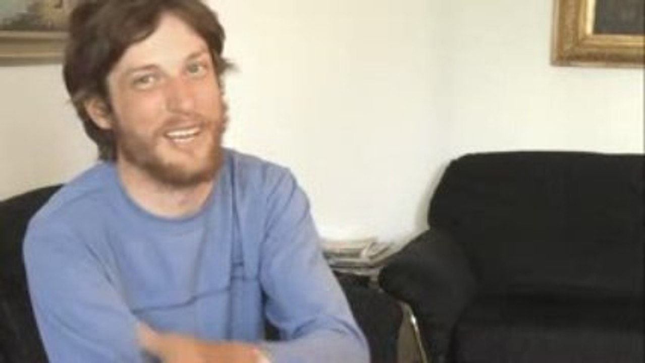 Barend Dronkers and Darren Alff bicycle touring in Macedonia