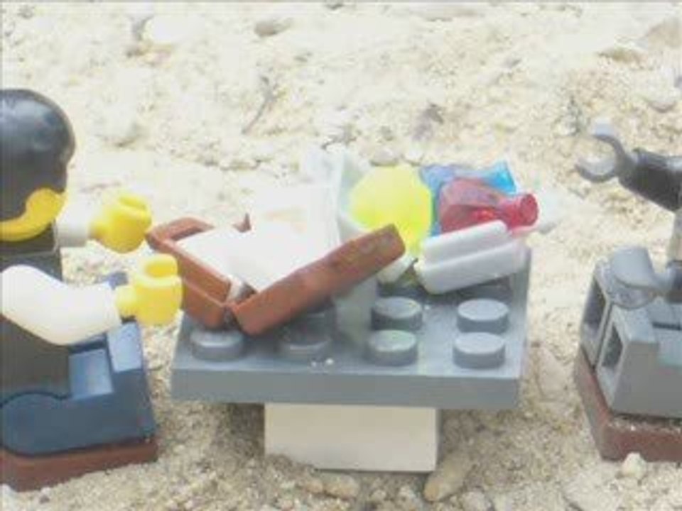 Echange de drogue chez les lego