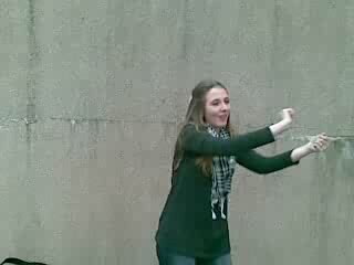 Auré on the dancefloor