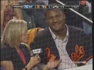 Steve McNair throws out first ball (4/18/08)