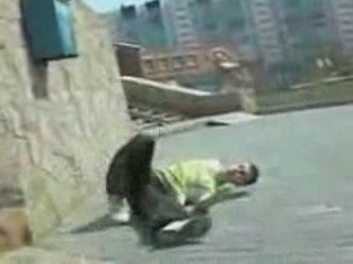 Triple Wall Spin Parkour Headshot