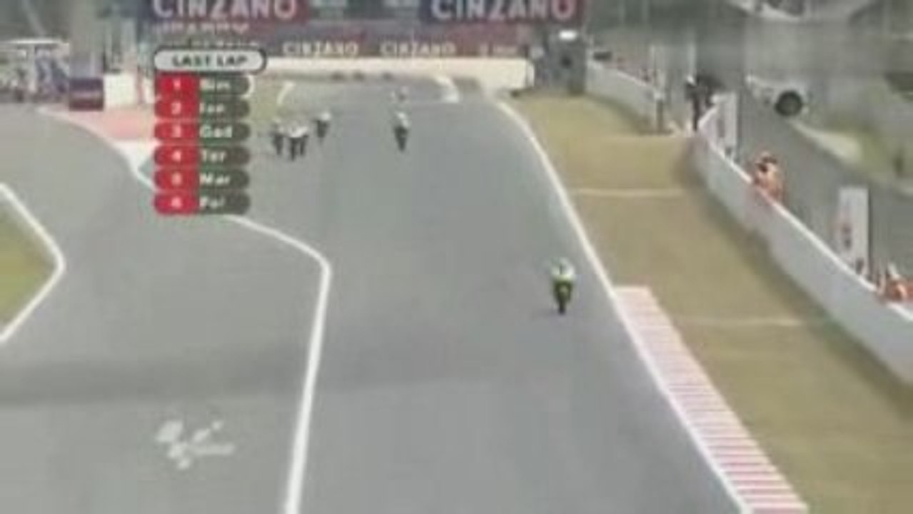 victoire anticipée en grand prix moto