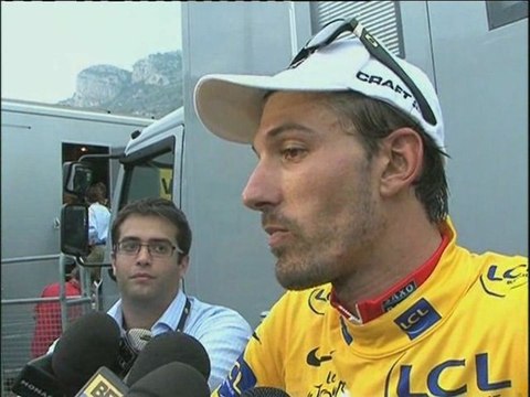 Sport365 : Cancellara savoure son maillot jaune