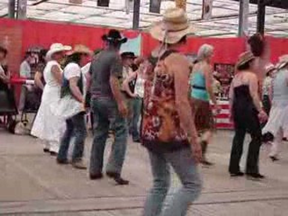 Festival de Tours Country & Bike Line danse 2009 07 04