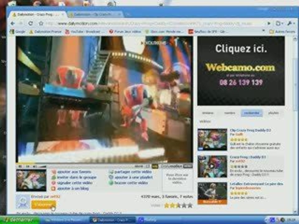 Detournement crazy frog