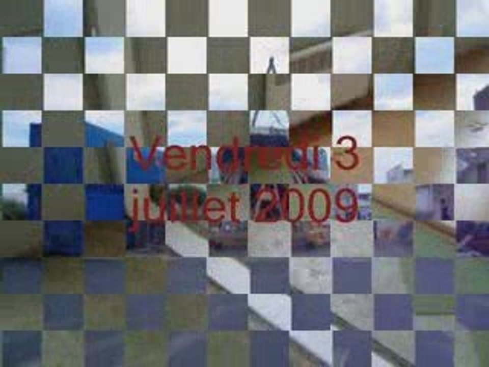 Aménagement chantier Biche merc 1er & vendr 3 juillet 09