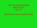 The Dummies Guide to Scrapbooking – Easy Sketches