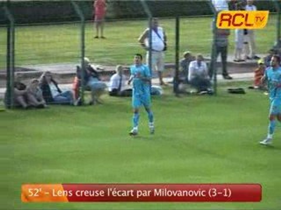 LENS 4-2 CALAIS MATCH AMICAL