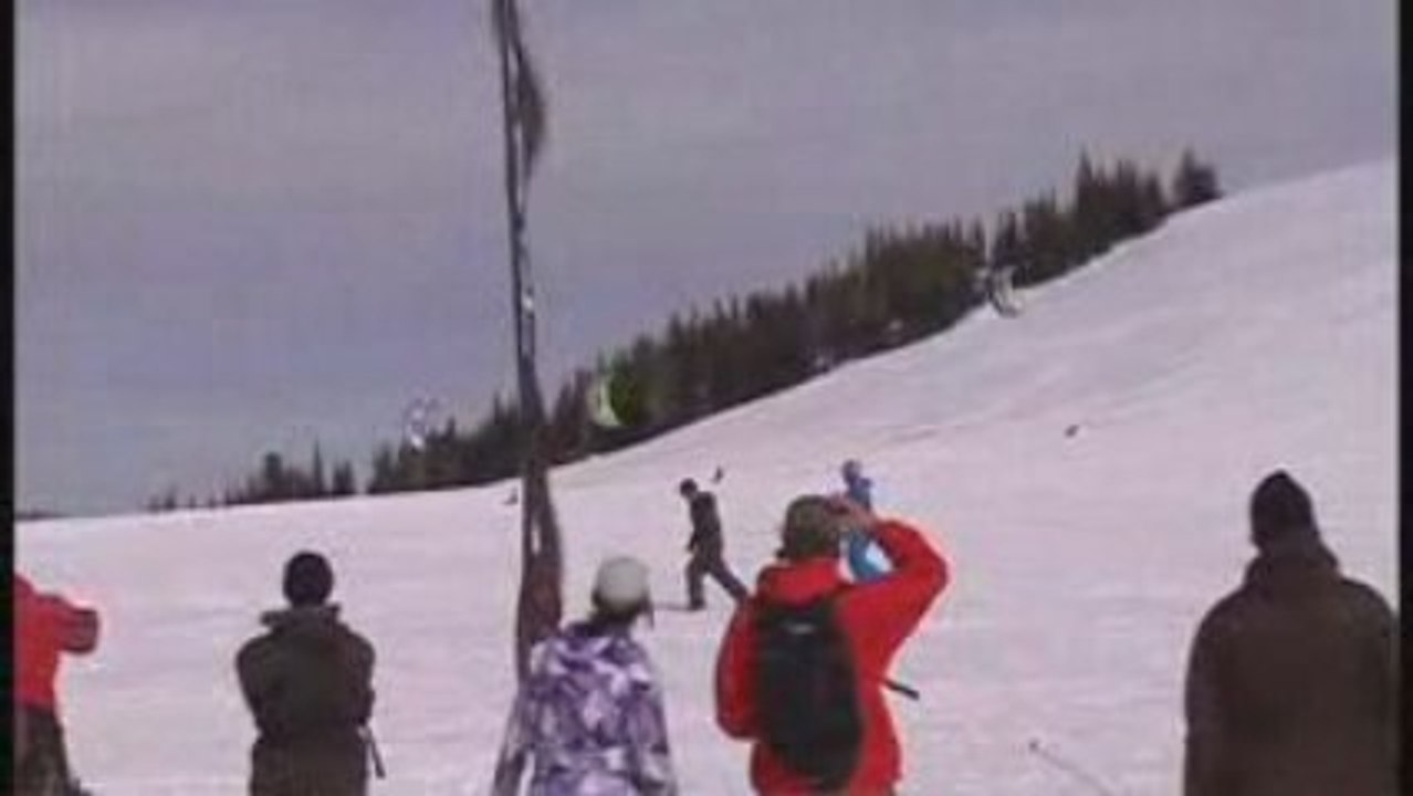 Snowkiters on Snowboards:  The U.S. Champions