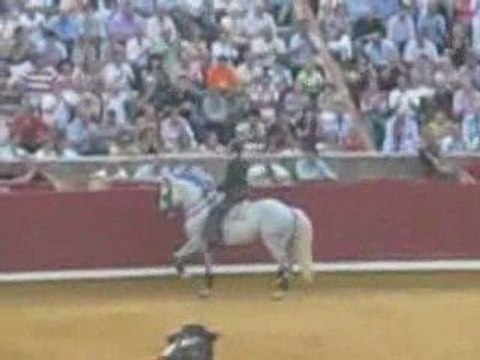 Pablo Hermoso de Mendoza en la Feria de Cordoba 2009